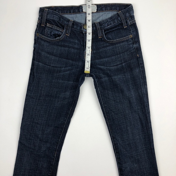 Current/Elliott Cropped Straight Jeans - Picture 3 of 7